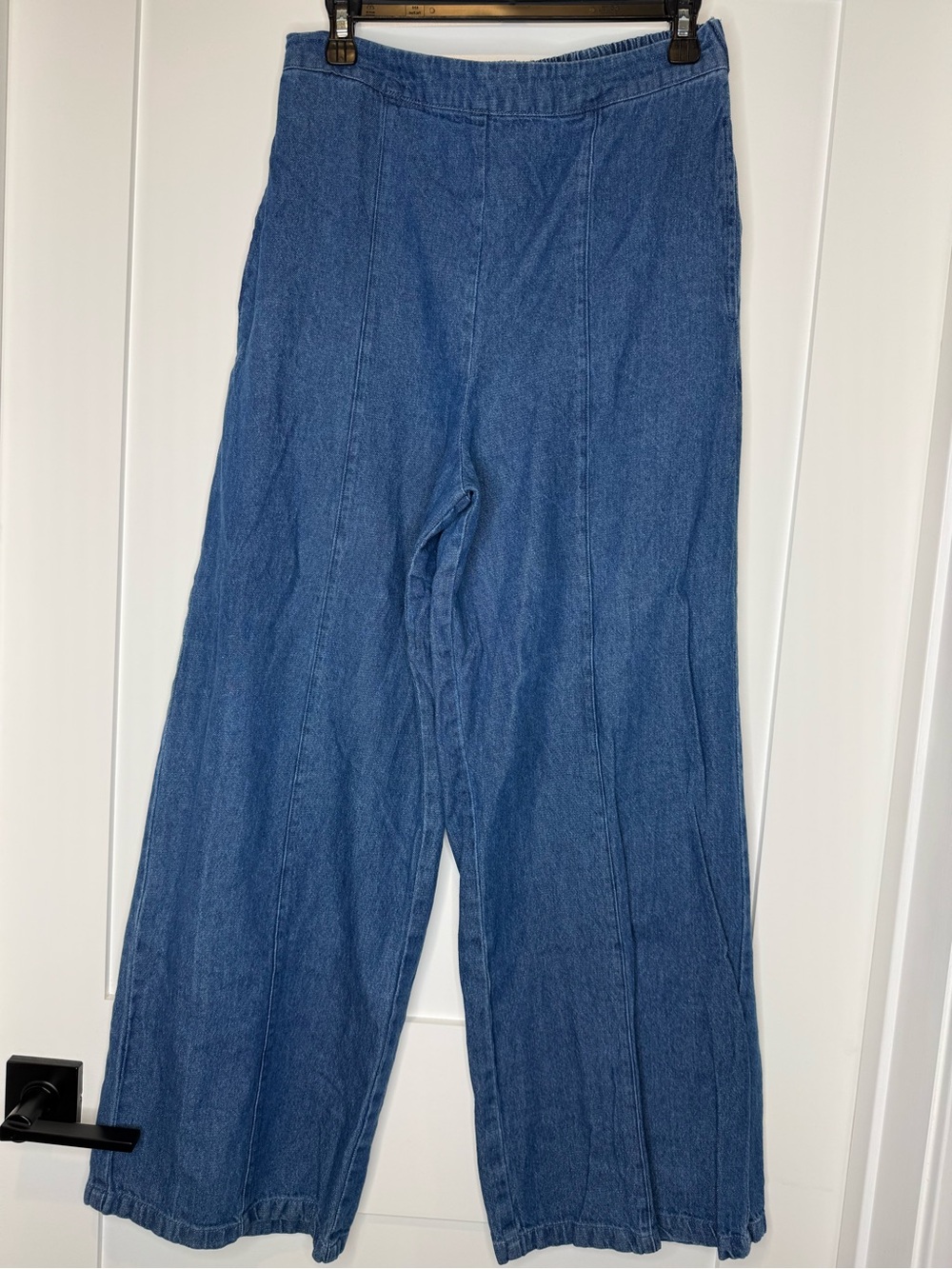 Lone Star Apparel Denim Wide Leg Pants Size Medium